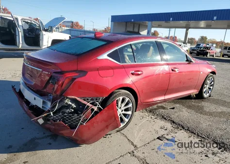 2024 Cadillac Ct5 Premium Luxury z USA, uszkodzony, nr VIN 1G6DT5RK7R0109758